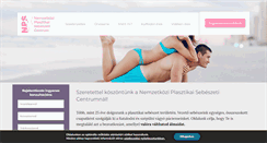 Desktop Screenshot of plasztikaisebeszetbudapest.org